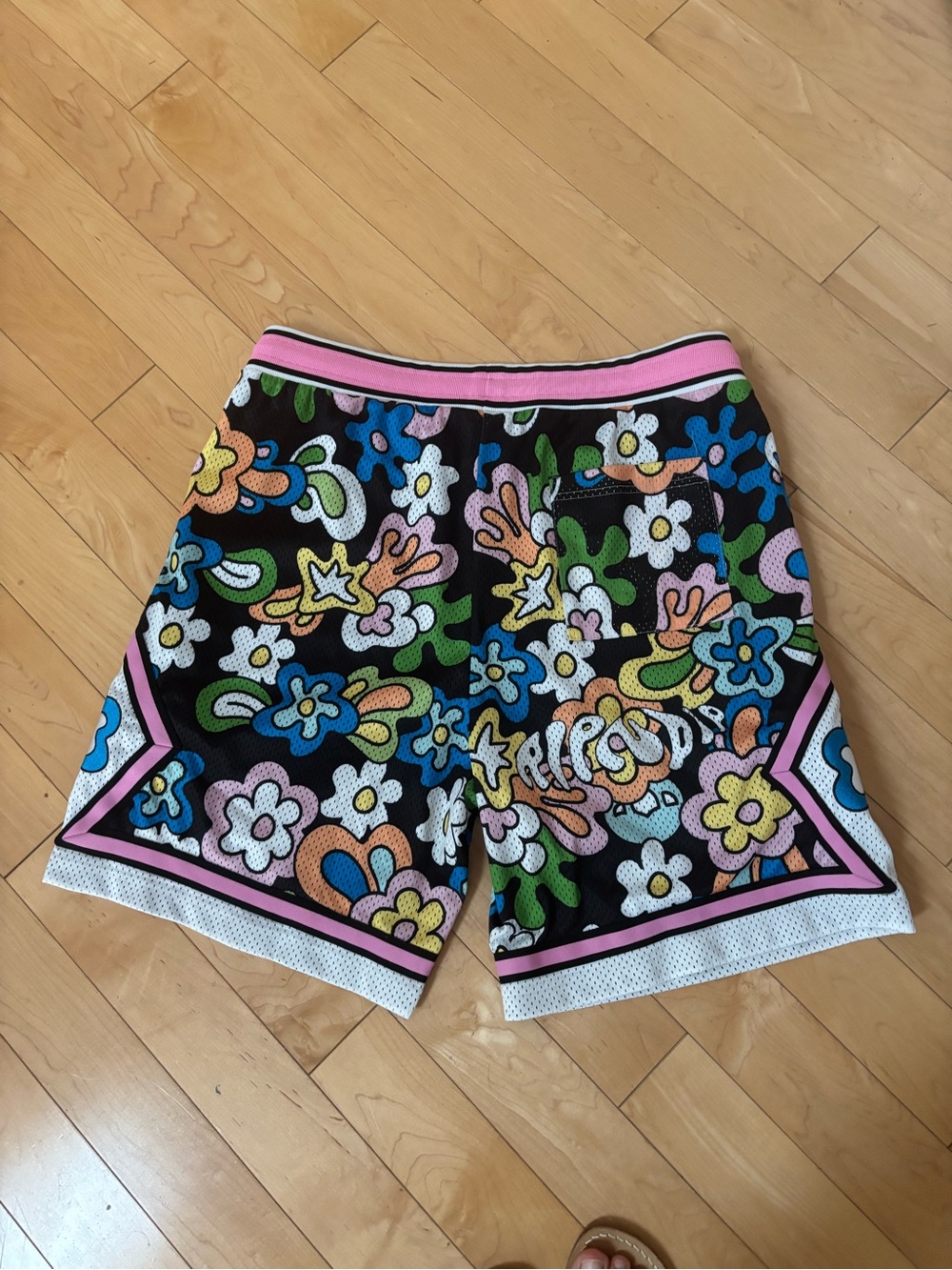 Floral RRIPNDIP Multicolor Mens Basketball NBA  Shorts XL
